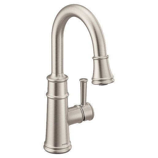 Belfield 1-Handle Pulldown Bar/Prep Faucet in Spot Resist Stainless