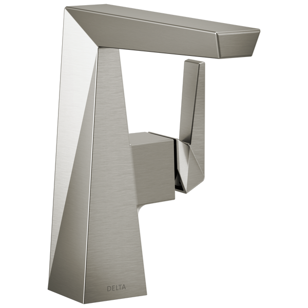 Trillian 1-Lever Hdl Mid-Height Vessel Faucet in Stainless