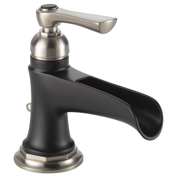 Brizo Sotria Single Hole Lav Faucet in Luxe Nickel/Matte Black