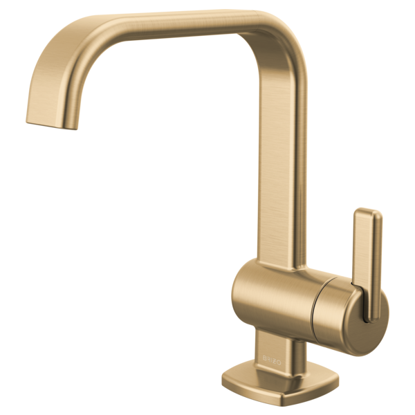 Brizo Allaria 1-Handle Lav Faucet in Luxe Gold