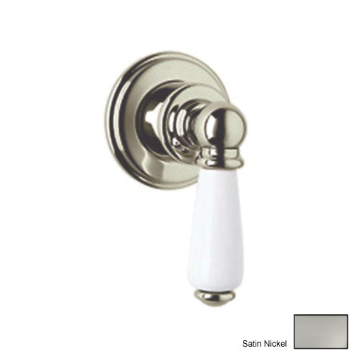 Edwardian Diverter Valve Trim In Satin Nickel
