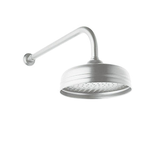 Perrin & Rowe Rain Single-Function Showerhead In Polished Chrome