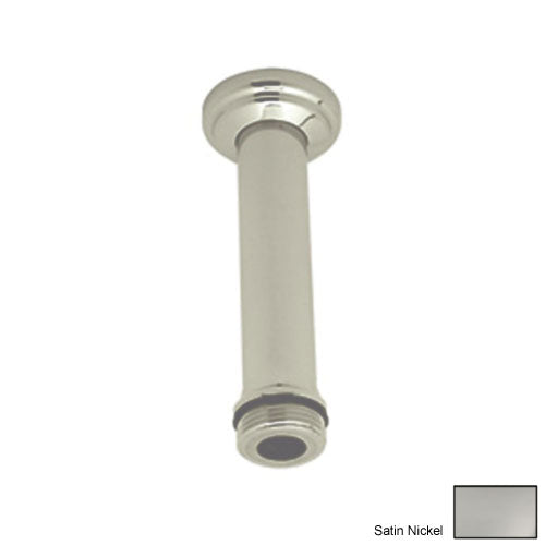 Perrin & Rowe 4" Ceiling Mount Shower Arm in Satin Nickel