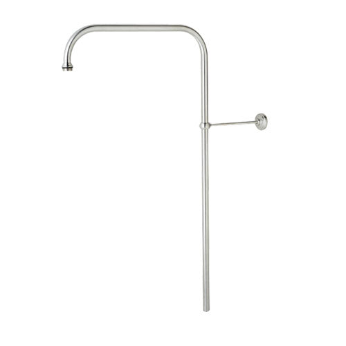 Perrin & Rowe Shower Riser In Satin Nickel