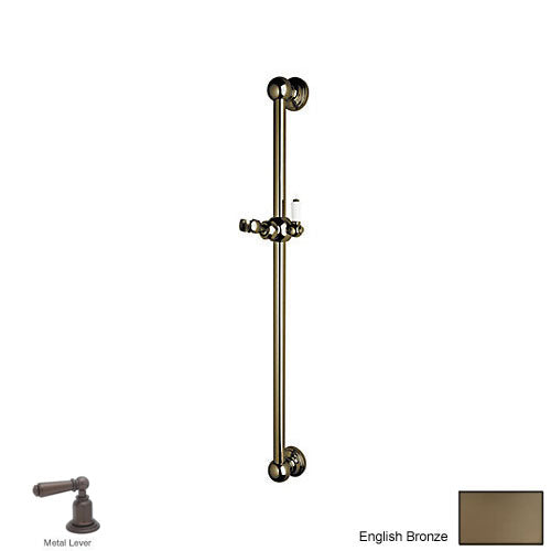 Perrin & Rowe 21" Sliding Rail w/Handshower Bracket in English Bronze