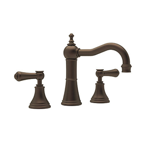 Perrin & Rowe Pair of  Eccentric Deck Unions for Bridge Faucets Satin Nickel