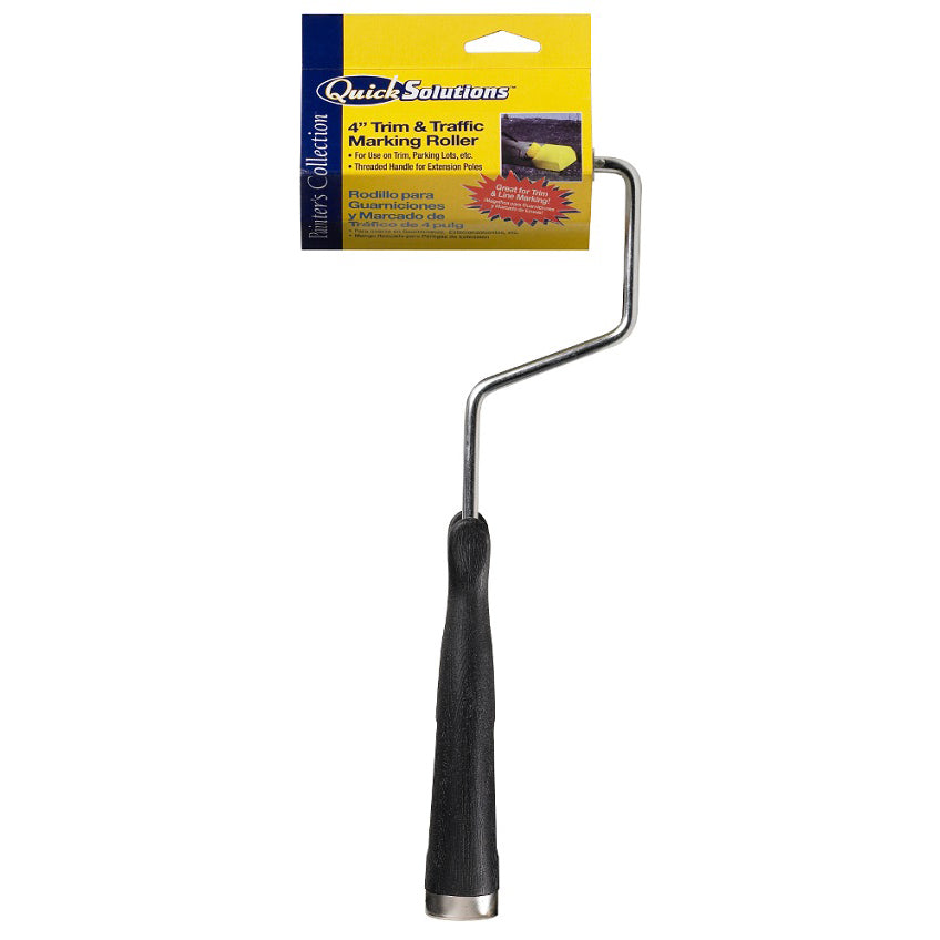 Quick Solutions 4" Trim & Traffic Marking Paint Roller & Frame