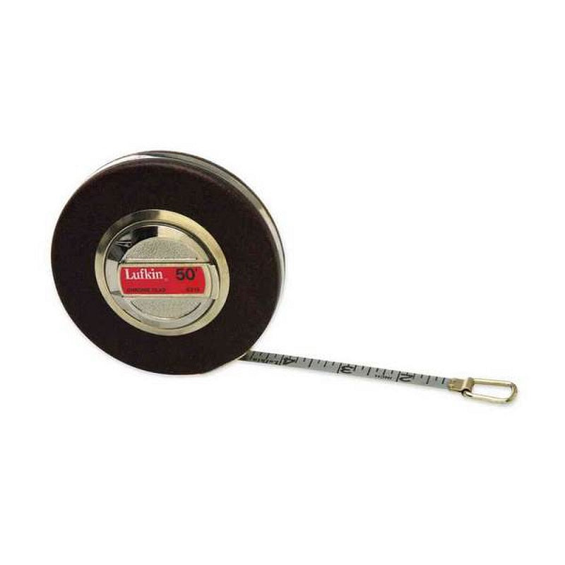 C213C 3/8" X 50' LUFKIN CHROME CLAD TAPE