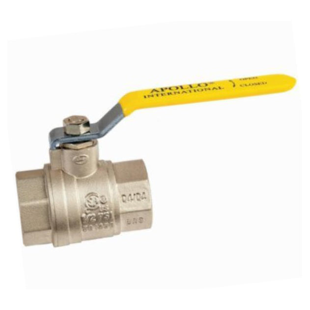 BALL VALVE 4 THD BRASS # 94A-10A01