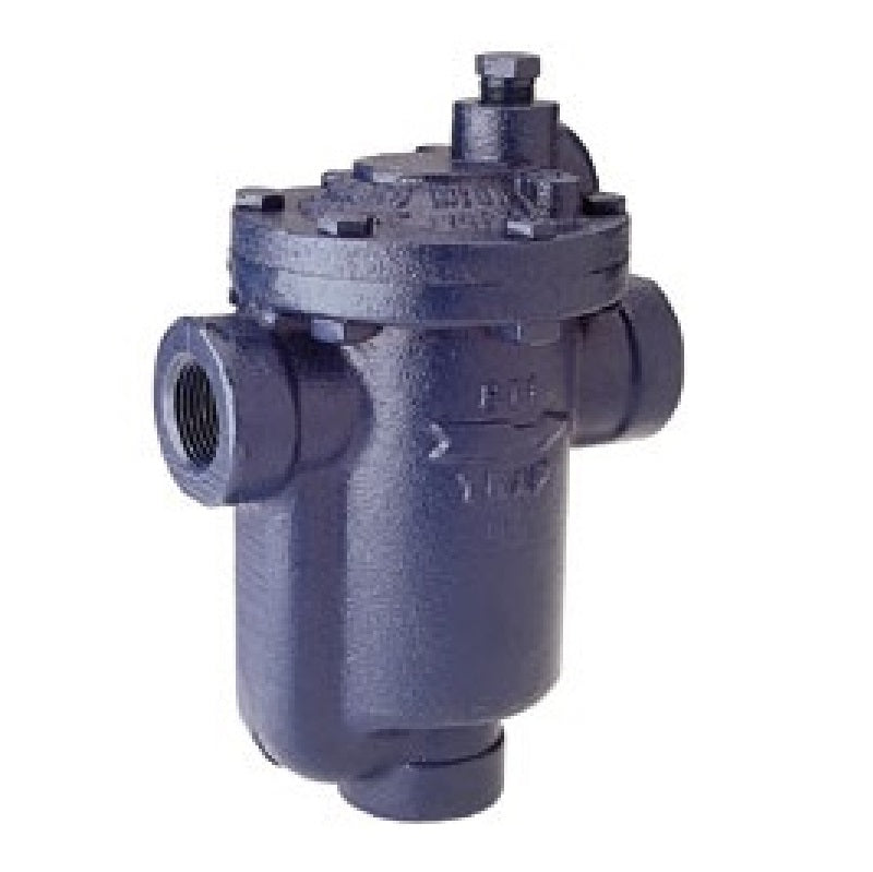 Steam Trap 1/2" Cast Iron Inverted Bucket 125 PSI 7/64" Orifice