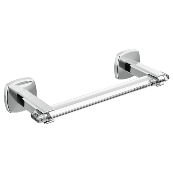 Brizo Allaria 8" Towel Bar in Chrome/Clear Acrylic