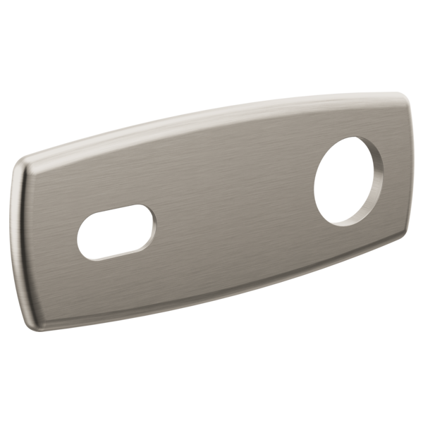Brizo Allaria Optional Wall Plate Escutcheon in Luxe Nickel