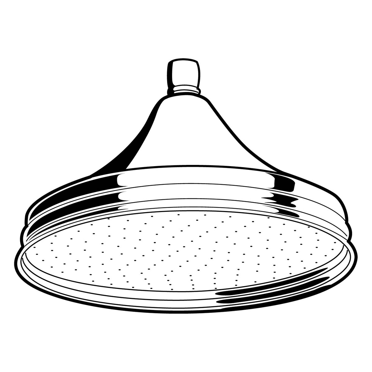 10" Watering Can Showerhead in Oil Rubbed Bronze