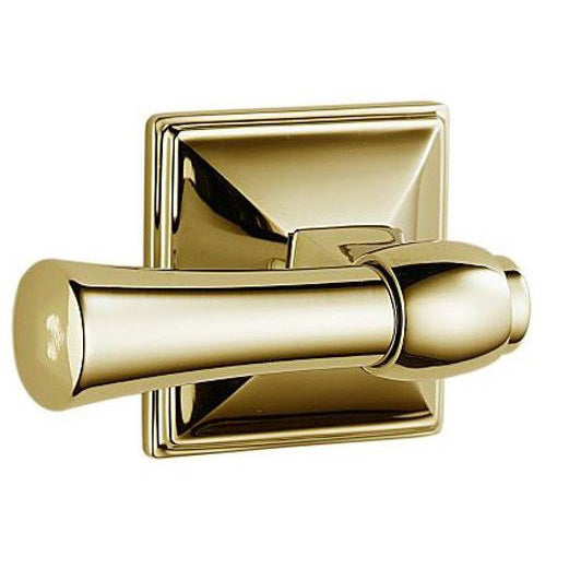 Brizo Vesi Front Mount Toilet Tank Lever in Brilliance Brass