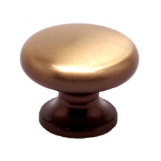 Valencia 1-3/8" Knob in Brushed Bronze