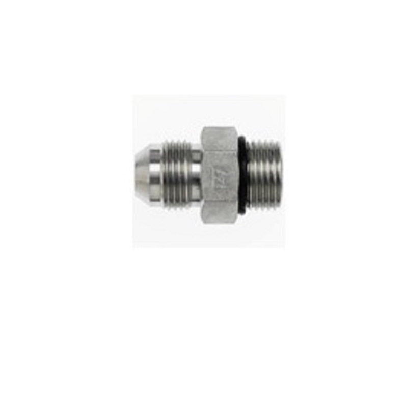 ADAPTER 3/8 OD STEEL TUBE 6400-06-12 MJXMORB STRAIGHT