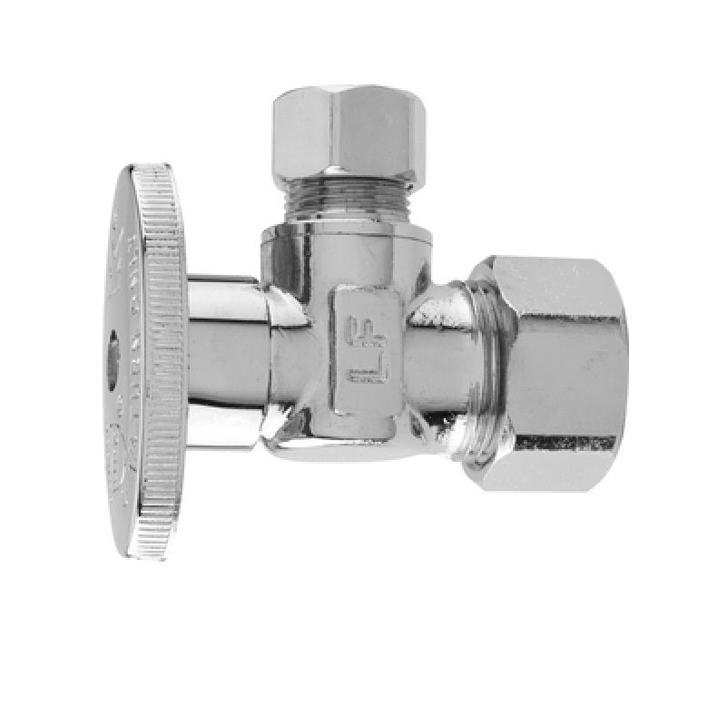 2622PCLF 5/8"OD X 3/8"OD 1/4T ANGLE COMP STOP