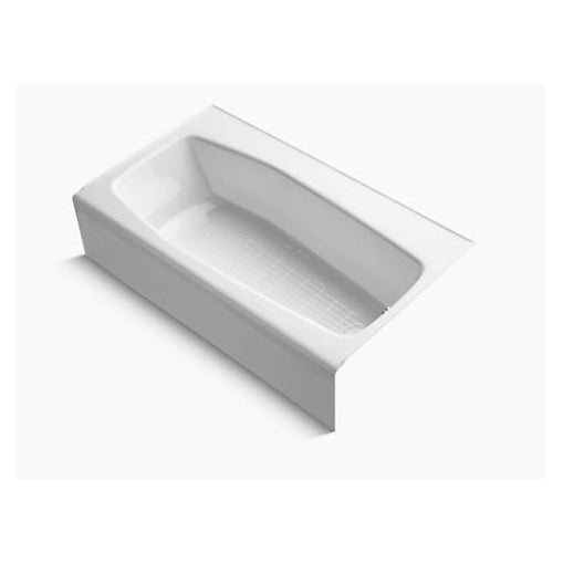 Villager 60x34-1/4x14" Alcove Bathtub w/Right Drain in White