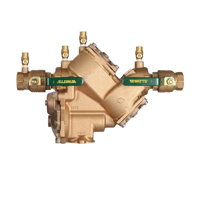WATTS LF909-QT-S-HW-3/4" RED PRESSURE BACKFLOW PREVENTER