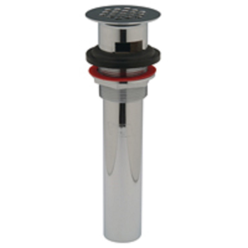 ZURN Z8743-PC CHROME PLTD GRID STRAINER W/PLUG, TL PC, LCK NT