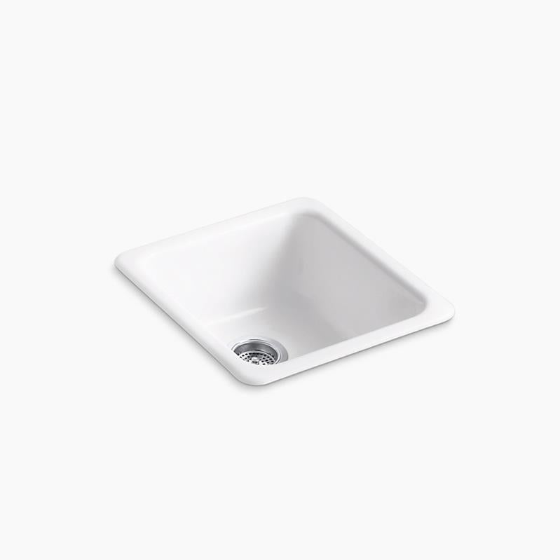 K-6584-0 17 X 18-3/4 X 8-1/4 DROP IN/UNDERMNT SINK WHTE