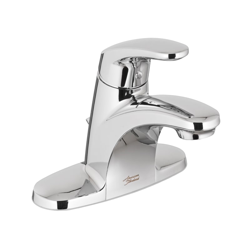 Colony Pro Centerset Lav Faucet in Chrome w/Lever, 50/50 Drain