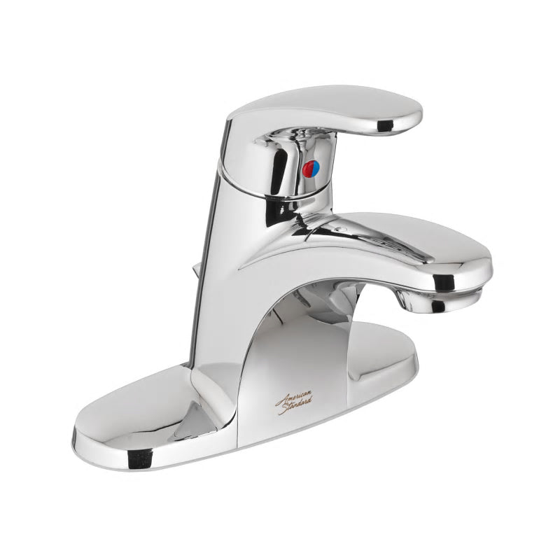 Colony Pro Centerset Lav Faucet in Chrome w/Handle & Drain