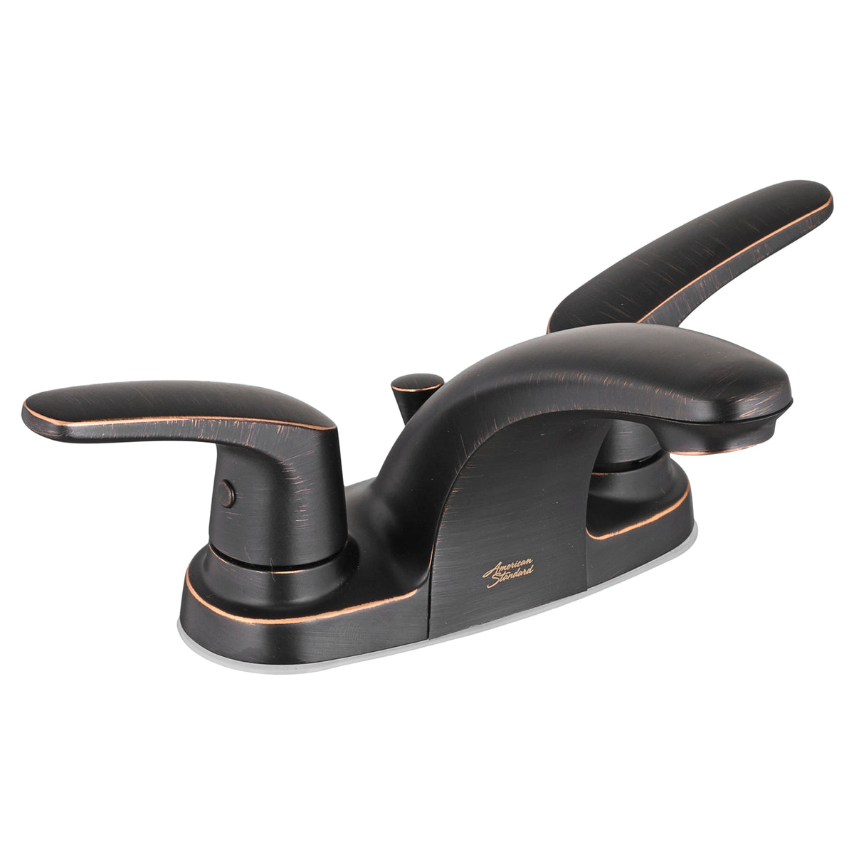 Colony Pro Centerset Lav Fct in Legacy Bronze w/Handles & Drain