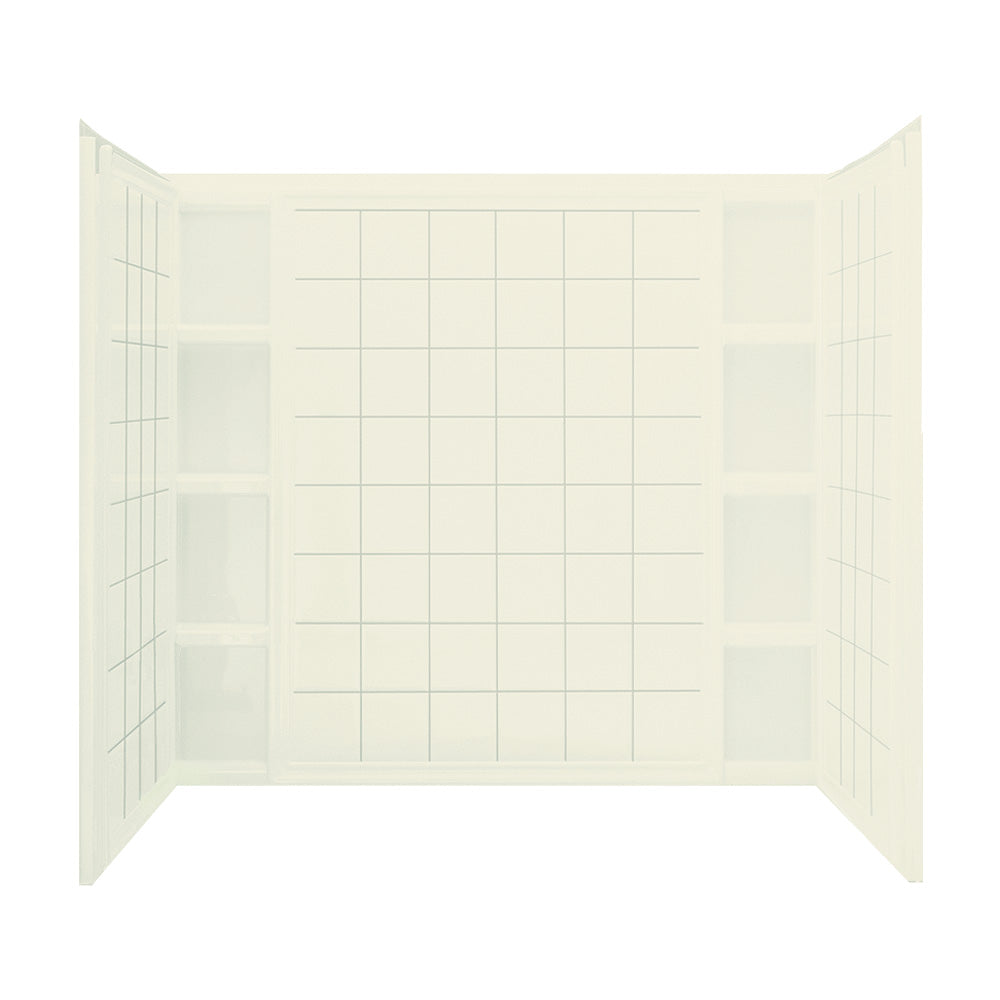 Ensemble Wall Set 60x42x72" Biscuit