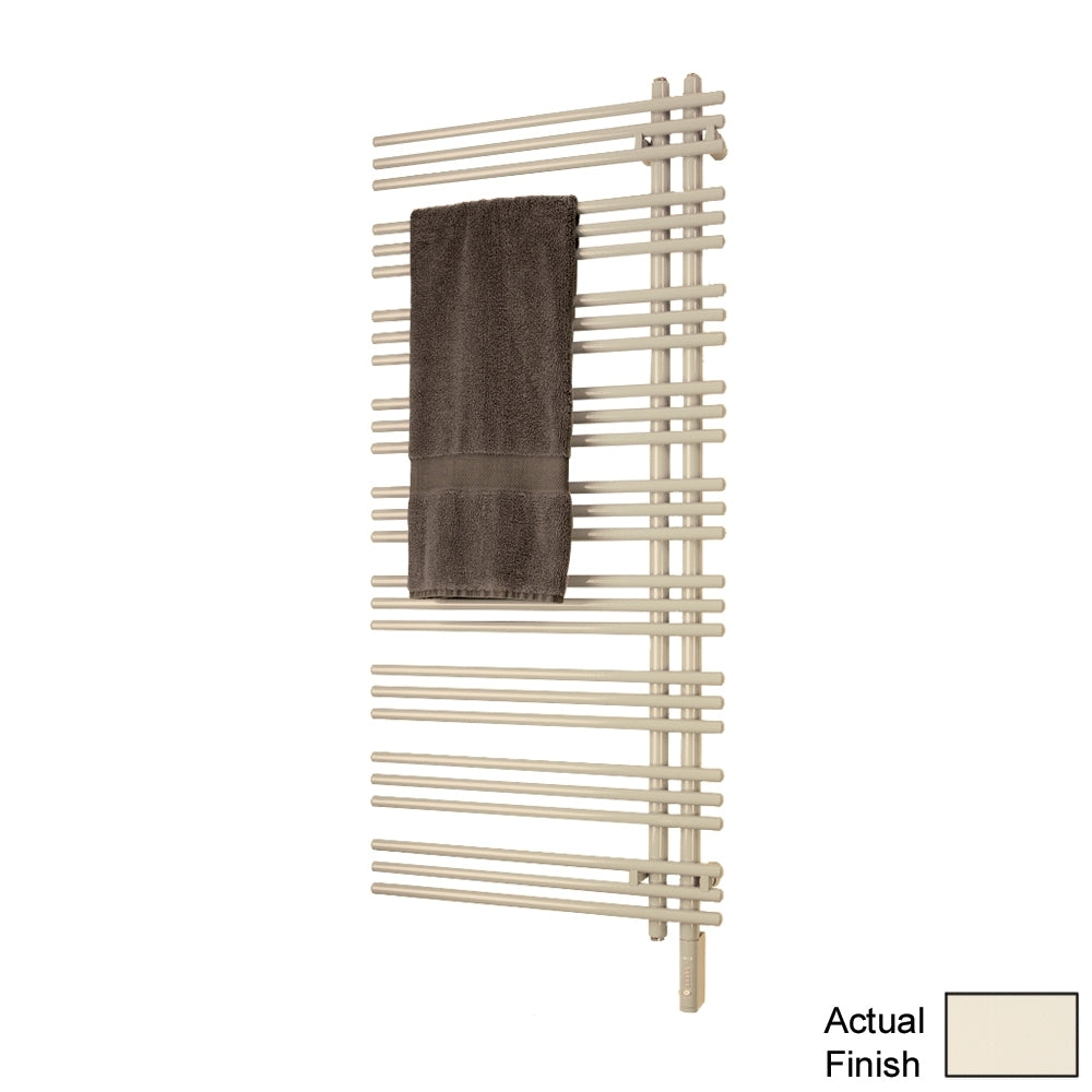 Versus 69x23" Hydronic Towel Warmer in Cream White