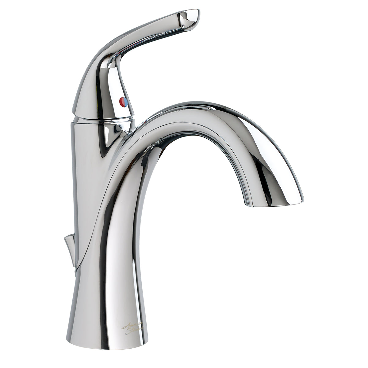 Fluent Single Hole Lavatory Faucet in Chrome w/Lever Handle