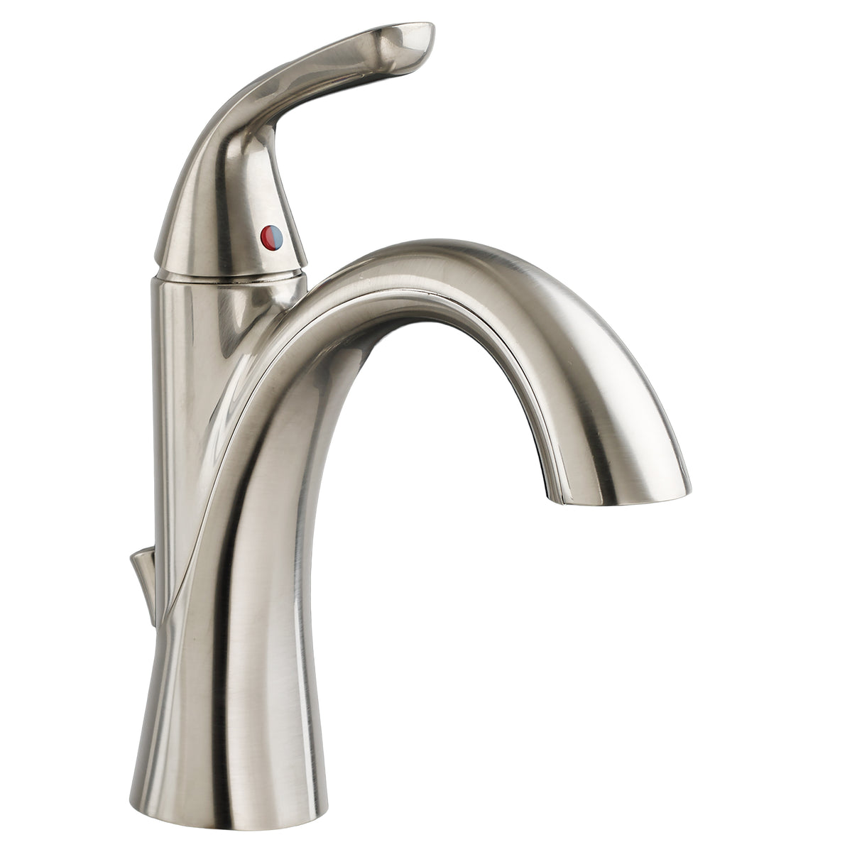 Fluent Single Hole Lav Fct in Brushed Nickel w/Lever Handle