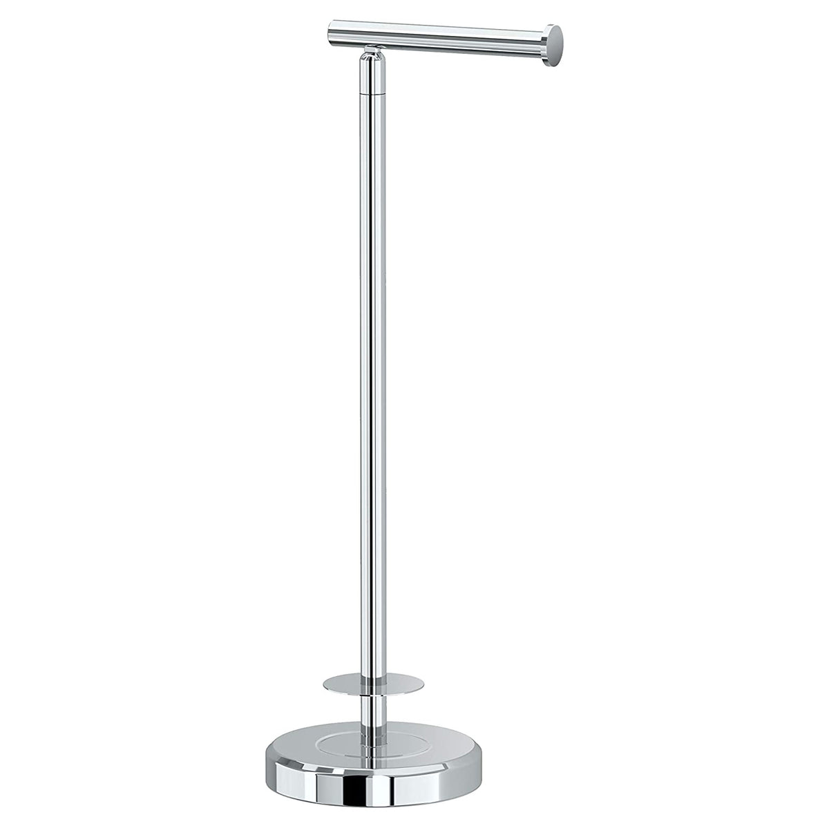 Latitude2 Round Standing Toilet Tissue Holder in Chrome