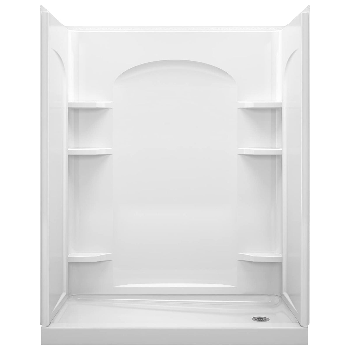 SHOWER KIT 60X30 WHT CURVE RH 72170120-0 ENSEMBLE ALCOVE