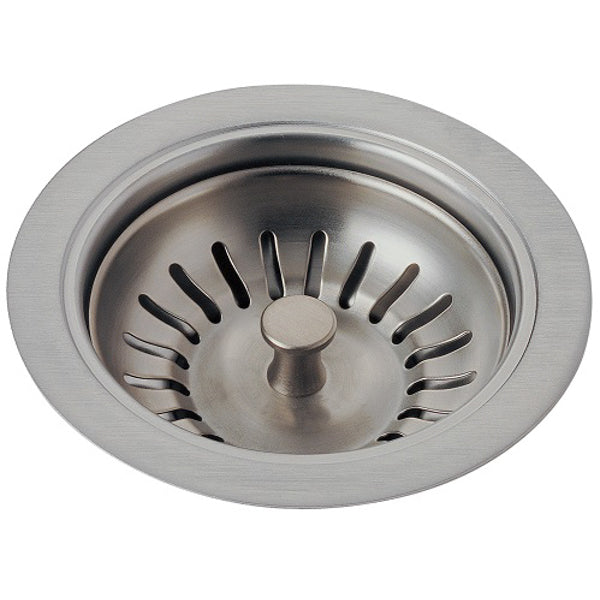 Kitchen Sink Flange & Strainer in Stainless