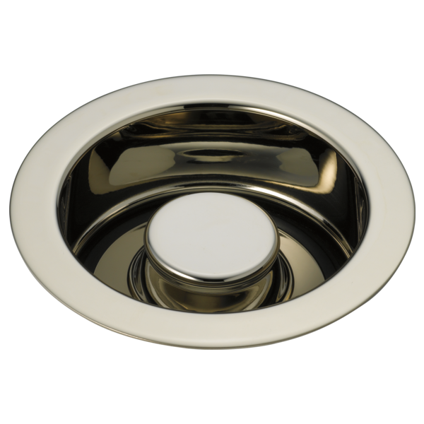 Kitchen Disposal & Flange Stopper in Polished Nickel