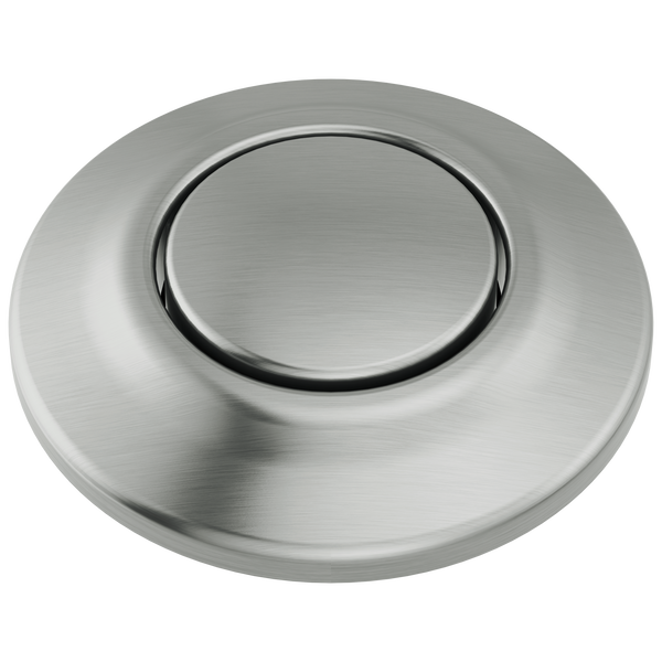 Air Switch w/Dual Outlet in Arctic Stainless