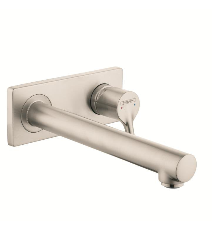 Talis S Wall Mount Lav Faucet Trim In Brushed Nickel