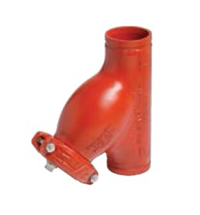 WYE STRAINER 3 GROOVED #732 PAINTED