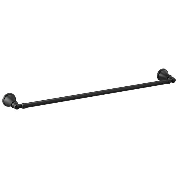 Woodhurst 24" Towel Bar in Matte Black