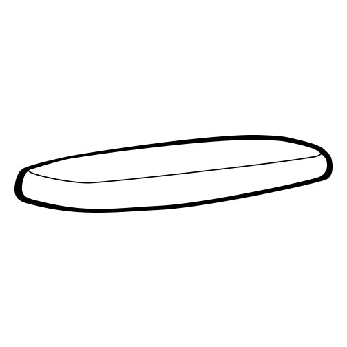 Colony Toilet Tank Cover Only Linen