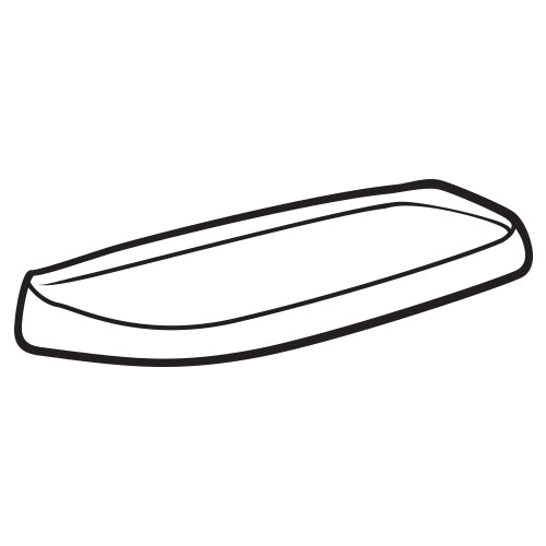 Cadet Toilet Tank Cover Only Linen