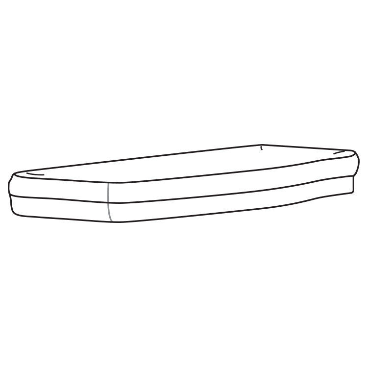 Retrospect Toilet Tank Cover Only White
