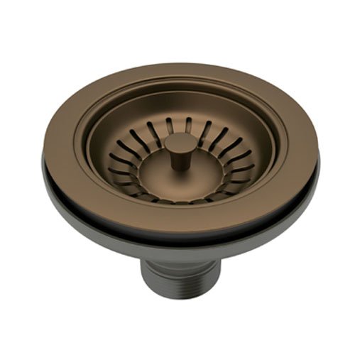 STRAINER BASKET 735EB ENGLISH BRNZ L/POP-UP