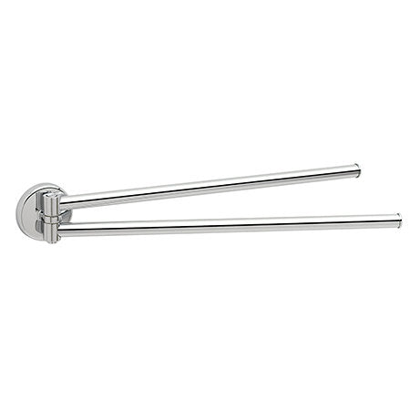 TOWEL BAR 0322-16/PC DBL SWING, HOTELIER COLLECTION