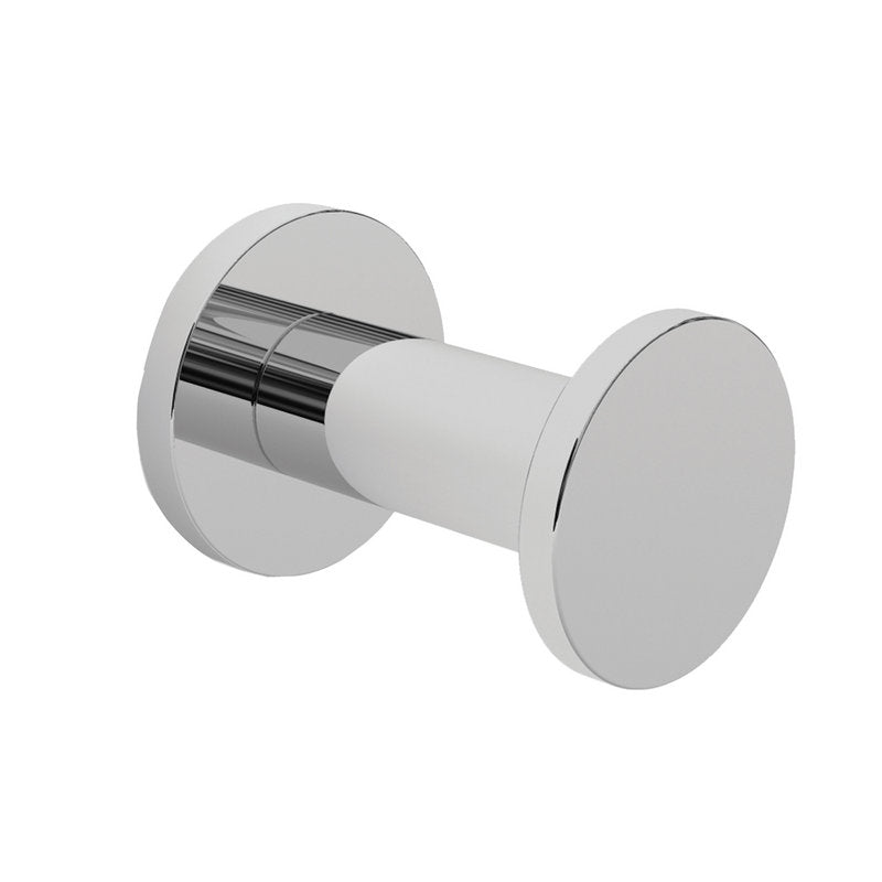 Kubic Single Hook in Polished Chrome