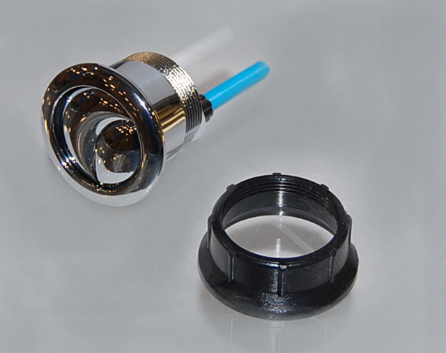 Dual Flush Push Button Polished Chrome