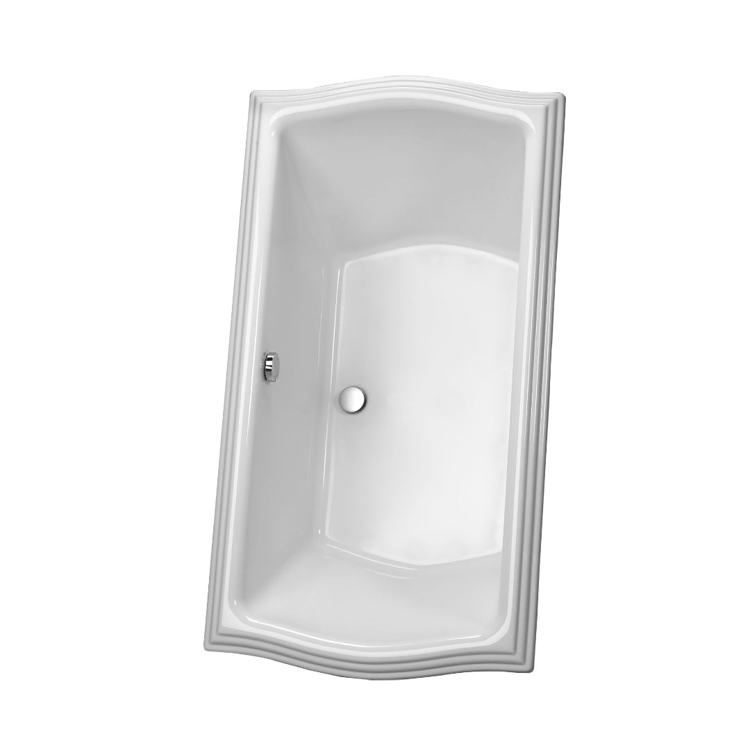 Clayton 66x36x24-3/8" Soaker Bathtub in Cotton