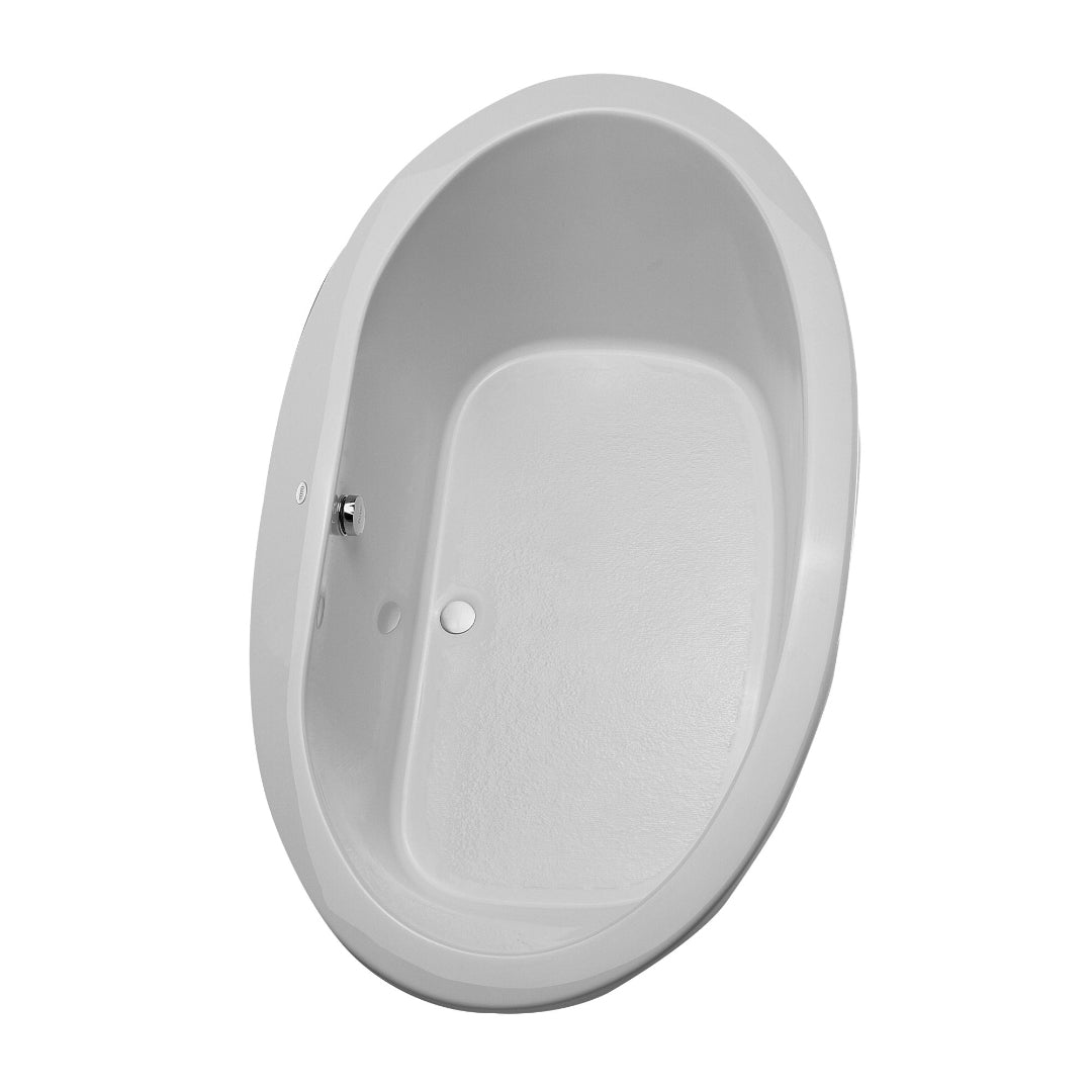 Pacifica 72x42x24-1/2" Soaker Bathtub in Cotton