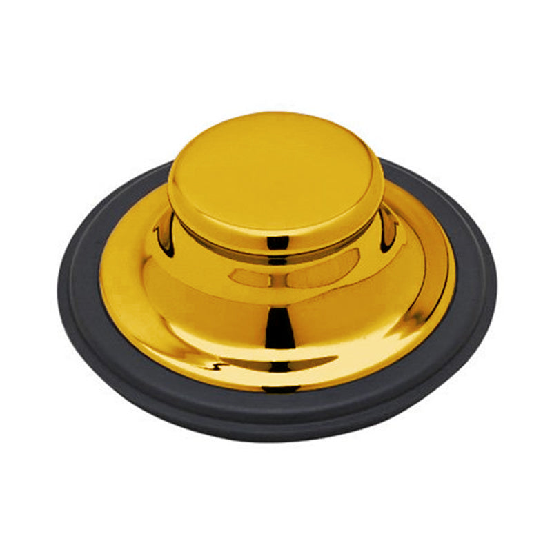 Disposal Stopper in Inca Brass